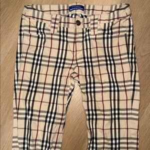 Plaid Flare Pants